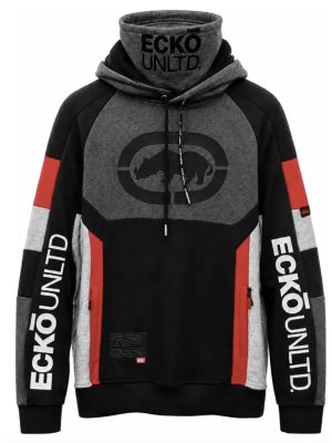 Moletom Ninja Preto Natural Ecko Unltd Coleçao